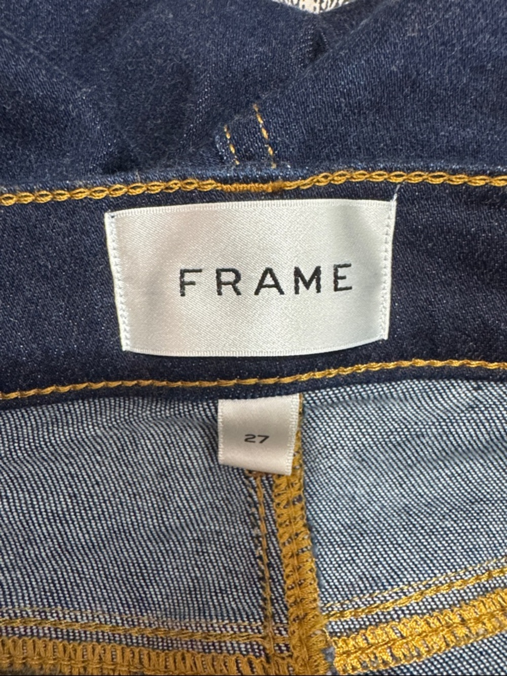 Frame Le Sleek Straight High Rise Straight Leg Jeans $278 - Picture 8 of 10